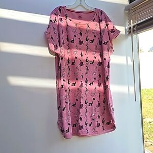 101 dalmatians pink nightgown xl/2xl